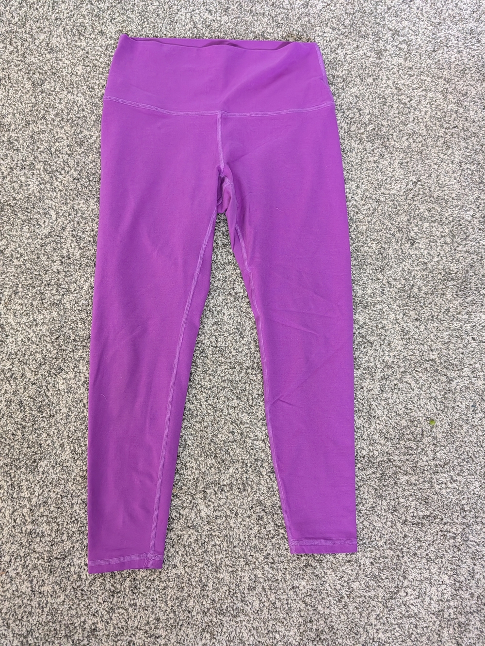 Fleo Womens Purple High-Waist Leggings